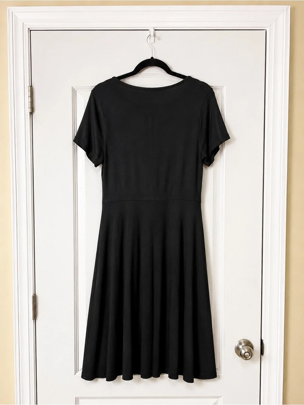 Black Dress with Pink Logo - Picture 2 of 2